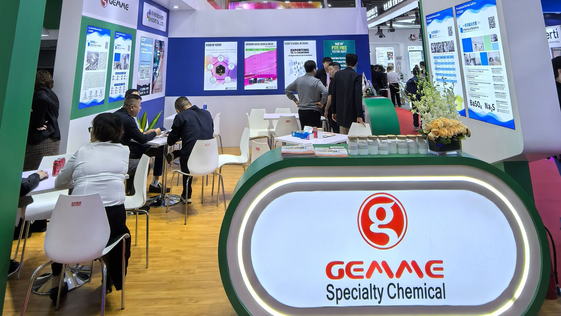 Gemme Specialty Chemicals | Exhibition Spotlight Highlights from Day 1 of the 2024 China International Coatings Show